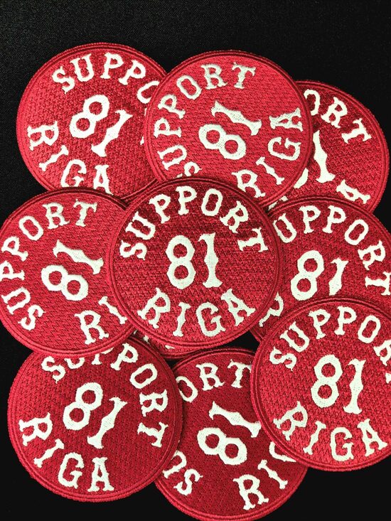 SUPPORT 81 RIGA ROUND PATCH 